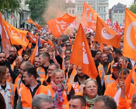 France-Wide Strike Movement Sees Massive Crowds Taking to the Streets In France